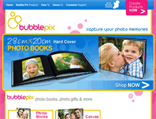 Tablet Screenshot of bubblepixireland.com